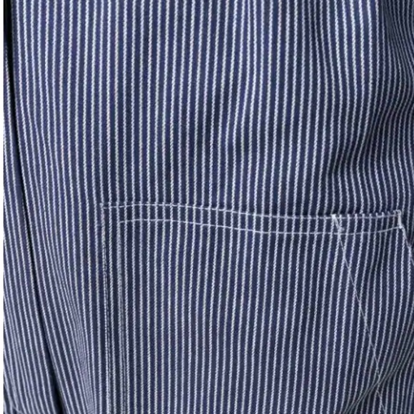 Pin Stripe Boiler Jumpsuit - Picture 2 of 3